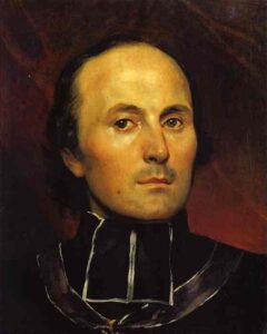 Head of an Abbot by Karl Briullov, hand-painted oil painting reproduction