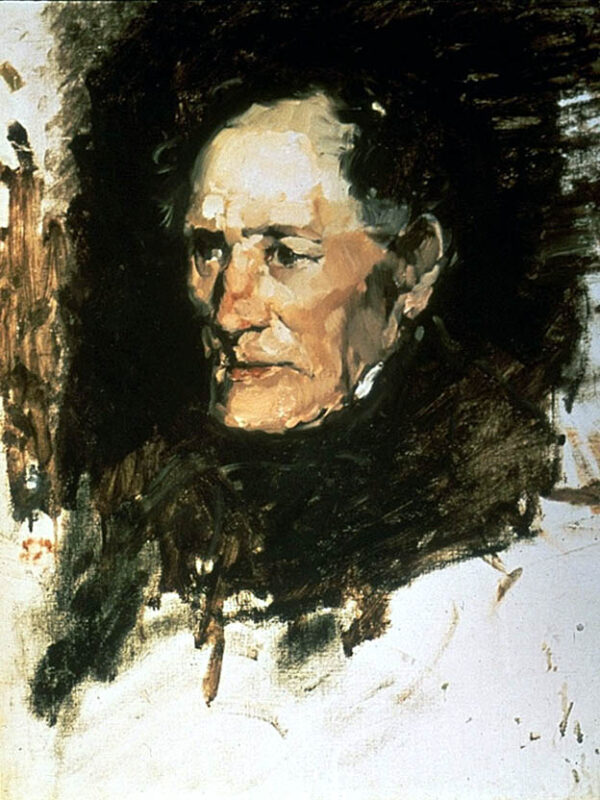 Head of an Old Man by Frank Duveneck, hand-painted oil painting reproduction