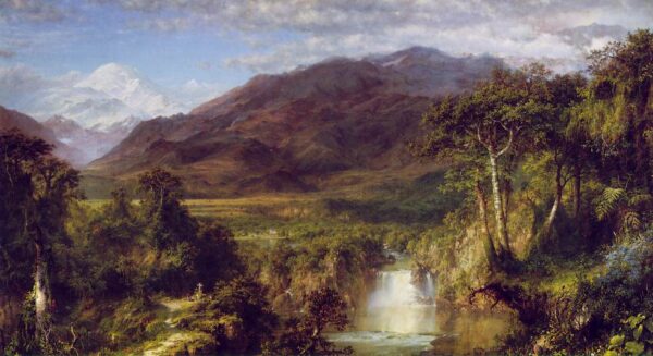 Heart of the Andes by Frederic Edwin Church, hand-painted oil painting reproduction
