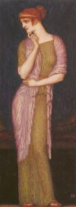 Helen by Franz von Stuck, hand-painted oil painting reproduction