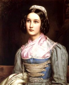 Helene Sedlmayr by Joseph Karl Stieler, hand-painted oil painting reproduction