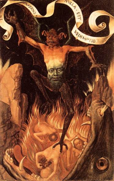 Hell by Hans Memling, hand-painted oil reproduction