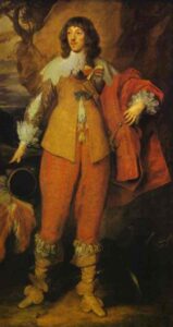 Henri II de Lorraine by Sir Anthony van Dyck, hand-painted oil painting reproduction