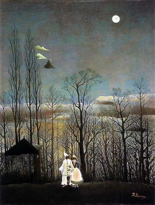 A Carnival Evening by Henri Rousseau, hand-painted oil reproduction