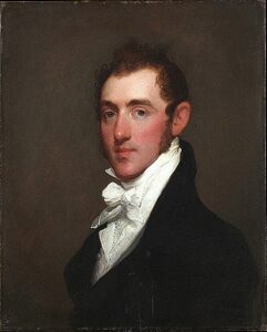 Henry Rice by Gilbert Stuart, hand-painted oil painting reproduction