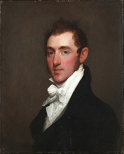 Henry Rice by Gilbert Stuart, hand-painted oil reproduction