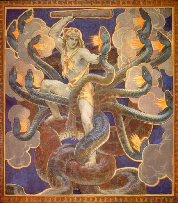 Hercules by John Singer Sargent, hand-painted oil painting reproduction
