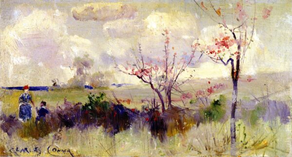 Herricks Blossoms by Charles Conder, hand-painted oil painting reproduction