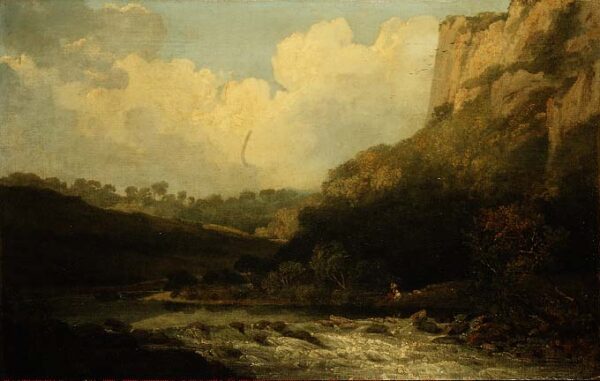 High Tor Matlock 1811 by John Crome, hand-painted oil painting reproduction