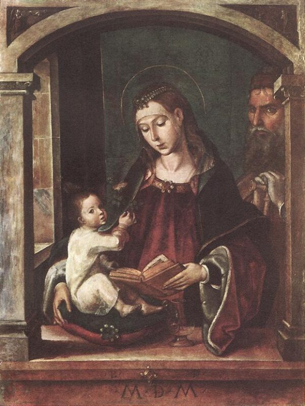 Holy Family by Pedro Berruguete, hand-painted oil painting reproduction