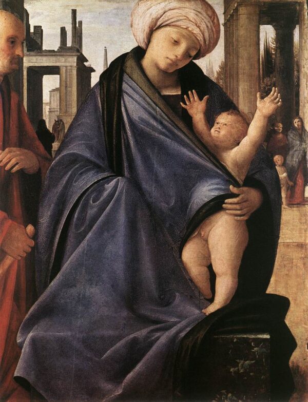 Holy Family by Bramantino, hand-painted oil painting reproduction