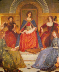 Holy Motherhood by Thomas Cooper Gotch, hand-painted oil painting reproduction