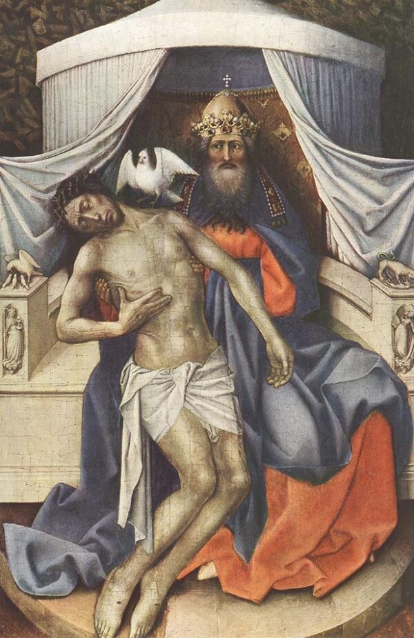 Holy Trinity by Robert Campin, hand-painted oil painting reproduction