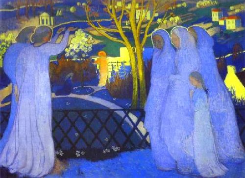 Holy Women Near the Tomb by Maurice Denis, hand-painted oil reproduction