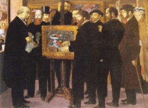 Homage to Cezanne by Maurice Denis, hand-painted oil painting reproduction