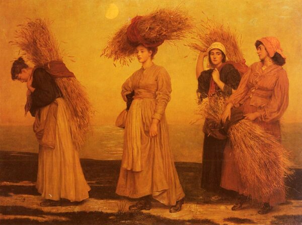 Home From Gleaning by Valentine Cameron Prinsep, hand-painted oil painting reproduction