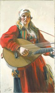 Home Tunes by Anders Zorn, hand-painted oil painting reproduction