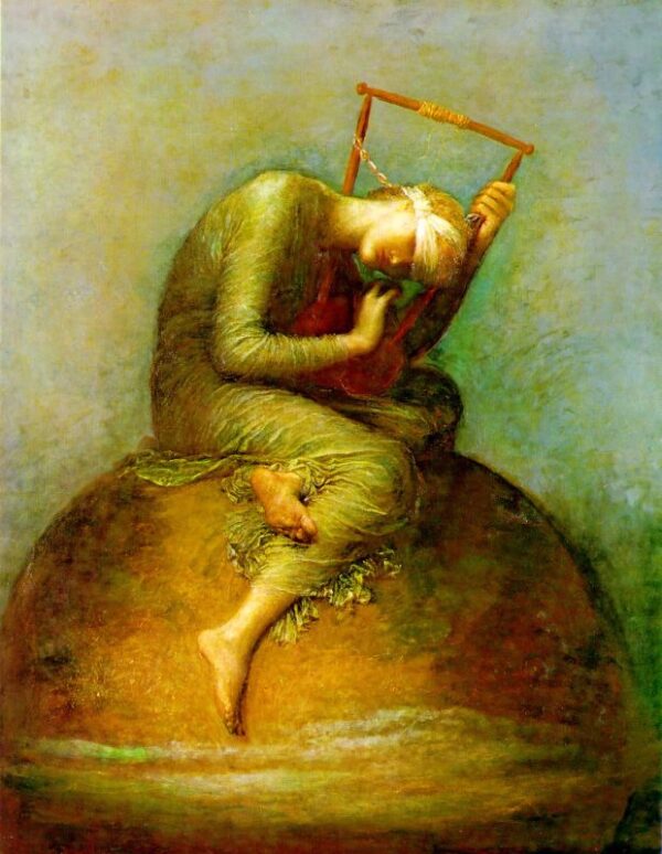 Hope by George Frederic Watts, hand-painted oil painting reproduction