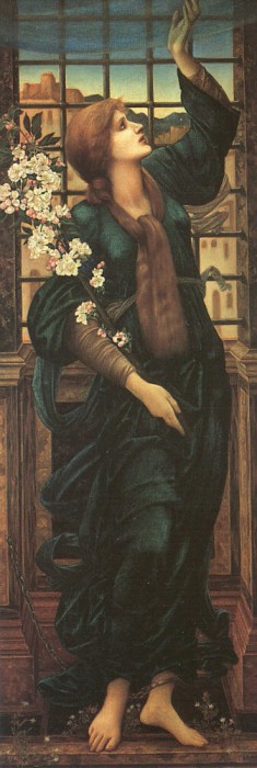Hope by Edward Burne-Jones, hand-painted oil reproduction