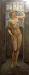 Hope in Prison by Edward Burne-Jones, hand-painted oil painting reproduction