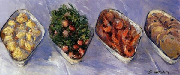 Hors d’Oeuvre by Gustave Caillebotte, hand-painted oil painting reproduction