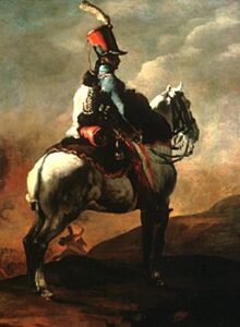 Trumpeter of the Hussars on Horseback by Théodore Géricault, hand-painted oil painting reproduction