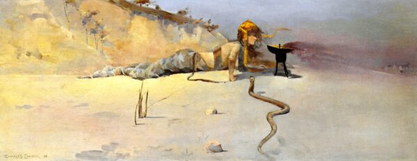 Hot Wind by Charles Conder, hand-painted oil painting reproduction