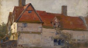 House of Anning Bell by Tom Roberts, hand-painted oil painting reproduction