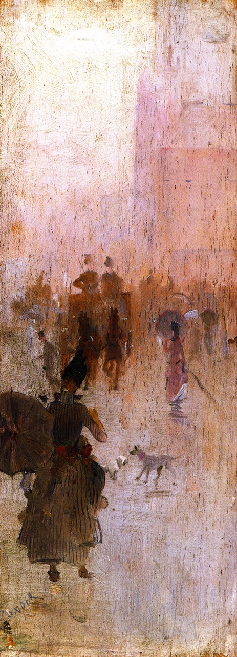 How We Lost Poor Flossie by Charles Conder, hand-painted oil reproduction
