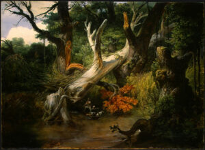 Hunting in the Pontine Marshes by Horace Vernet, hand-painted oil painting reproduction