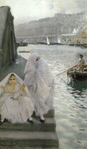 I Algers Hamn by Anders Zorn, hand-painted oil painting reproduction