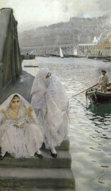 I Algers Hamn by Anders Zorn, hand-painted oil reproduction