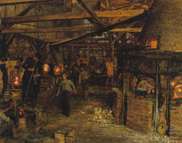 I Glashyttan by Anders Montan, hand-painted oil painting reproduction