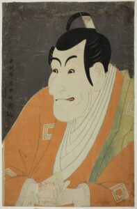 Ichikawa Ebizo IV by Toshusai Sharaku, hand-painted oil painting reproduction