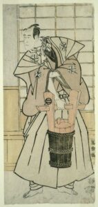 Ichikawa Komazo II by Toshusai Sharaku, hand-painted oil painting reproduction