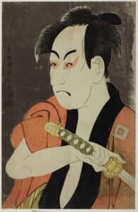 Ichikawa Omezo by Toshusai Sharaku, hand-painted oil painting reproduction