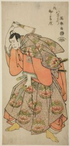 Ichikawa Yaozo III v by Toshusai Sharaku, hand-painted oil painting reproduction