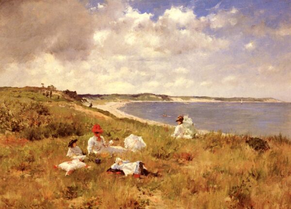 Idle Hours by William Merritt Chase, hand-painted oil painting reproduction