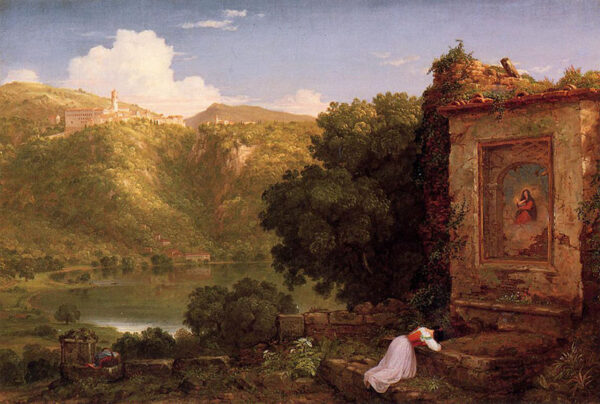 Il Penseroso by Thomas Cole, hand-painted oil painting reproduction