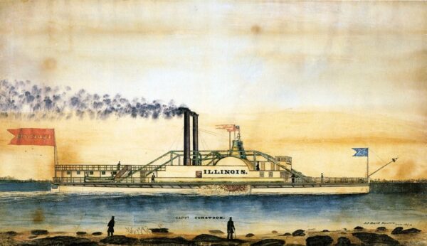Illinois by James Bard, hand-painted oil painting reproduction