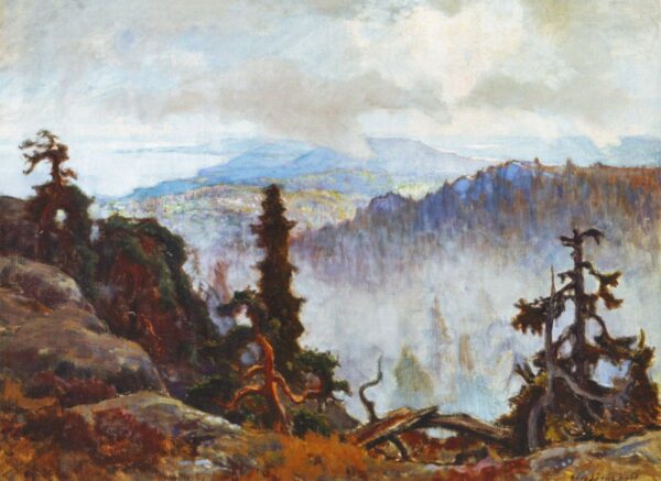 Iltausva Kolilla by Eero Järnefelt, hand-painted oil painting reproduction