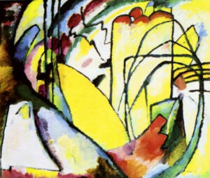 Improvisation 10 by Wassily Kandinsky, hand-painted oil painting reproduction
