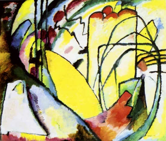 Improvisation 10 by Wassily Kandinsky, hand-painted oil reproduction