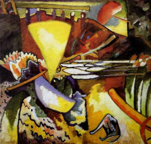 Improvisation 11 by Wassily Kandinsky, hand-painted oil painting reproduction