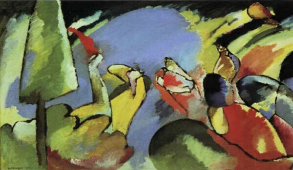 Improvisation 14 by Wassily Kandinsky, hand-painted oil painting reproduction