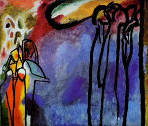 Improvisation 19 by Wassily Kandinsky, hand-painted oil painting reproduction