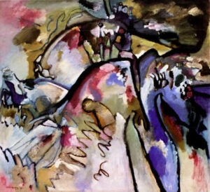 Improvisation 21a by Wassily Kandinsky, hand-painted oil painting reproduction