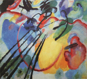 Improvisation 26 by Wassily Kandinsky, hand-painted oil painting reproduction