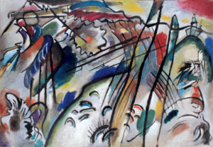 Improvisation 28 by Wassily Kandinsky, hand-painted oil painting reproduction