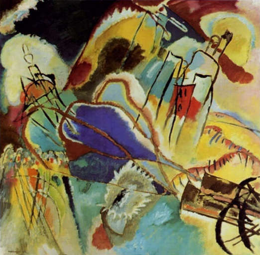 Improvisation 30 by Wassily Kandinsky, hand-painted oil reproduction